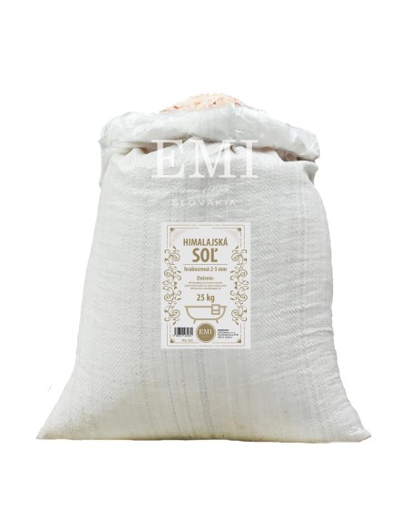 Himalájska soľ 25 kg