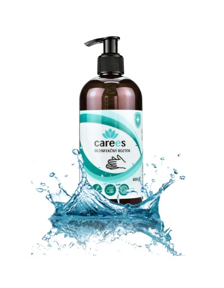 CAREES kézfertőtlenítő oldat adagolóval 400 ml
