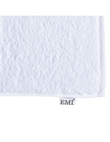 Sada uteráky a osušky bavlnené biele 4 ks 50 x 100 cm + 2 ks 70 x 140 cm EMI