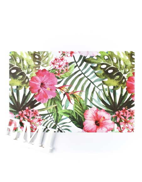Podložka pod tanier Hibiskus