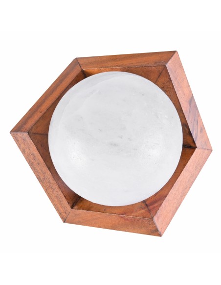Soľná lampa guľa