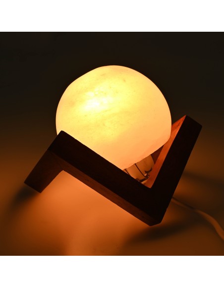 Soľná lampa guľa